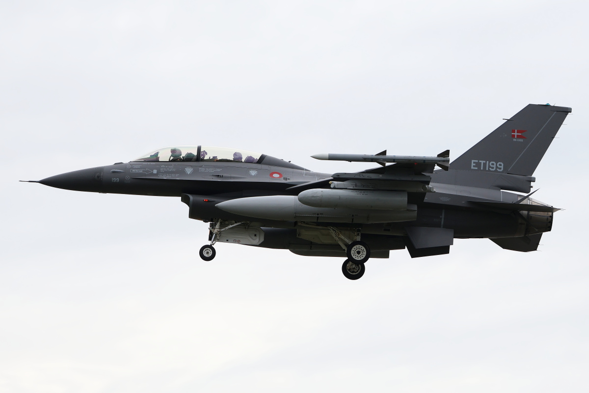 F-16BM, ET-199, Królewskie Duńskie Siły Powietrzne (Samoloty » Air Show Radom 2023 » Lockheed Martin F-16 Fighting Falcon)