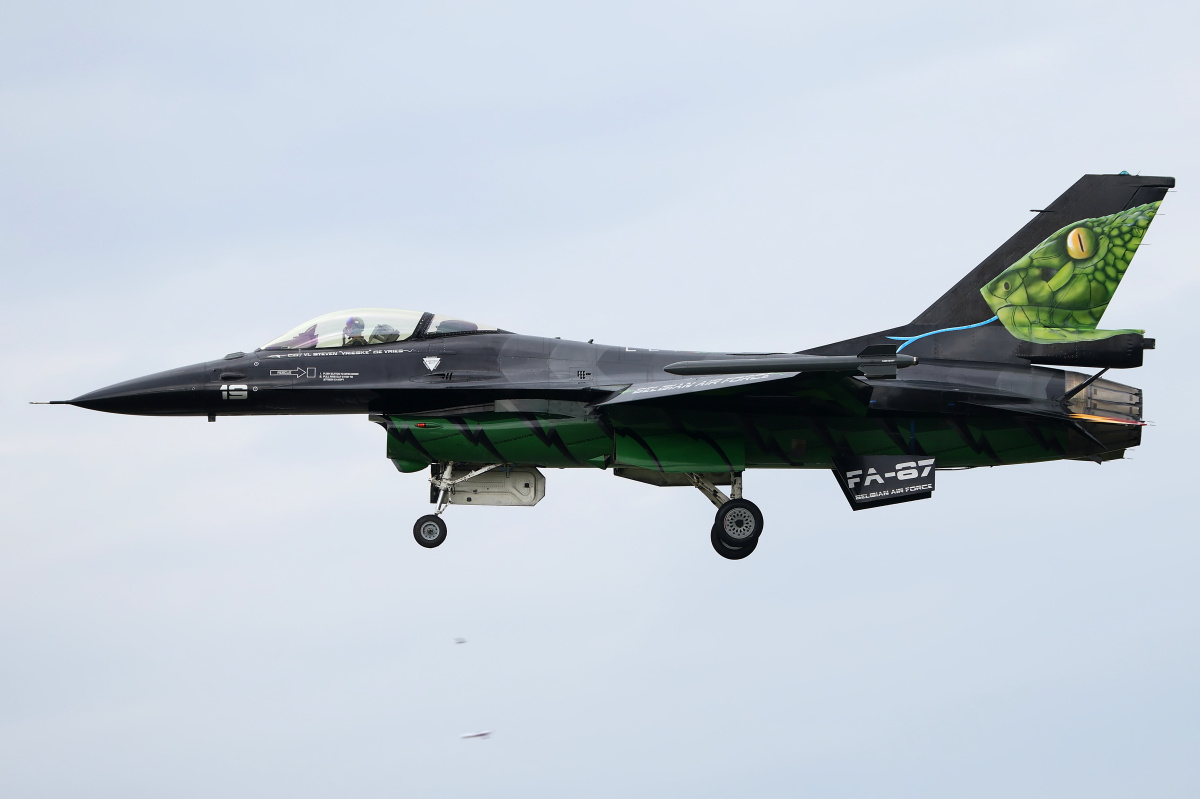 F-16AM, FA-87, Belgijskie Siły Powietrzne (malowanie Dream Viper) (Samoloty » Air Show Radom 2023 » Lockheed Martin F-16 Fighting Falcon)