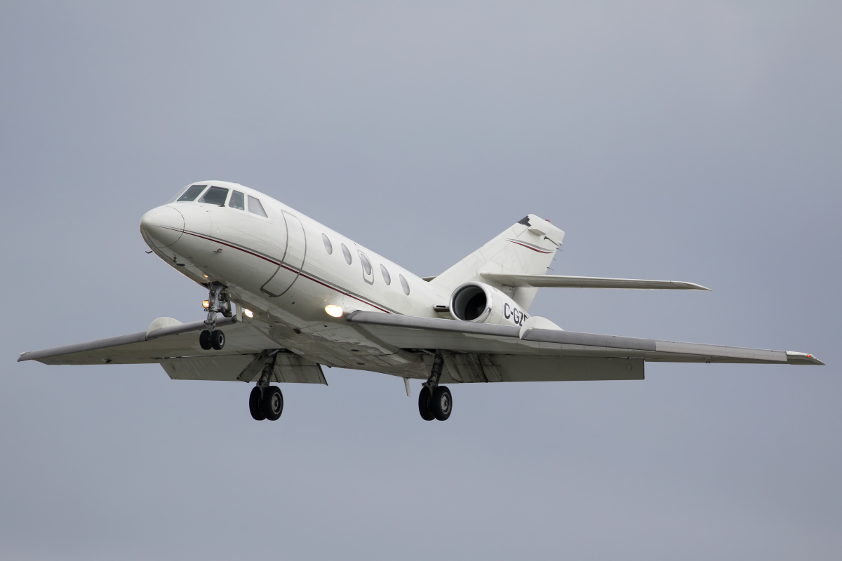 Dassault Falcon 20F-5, C-GZOX, Air Nunavut (Samoloty » Spotting na EPWA » Dassault Falcon 20)