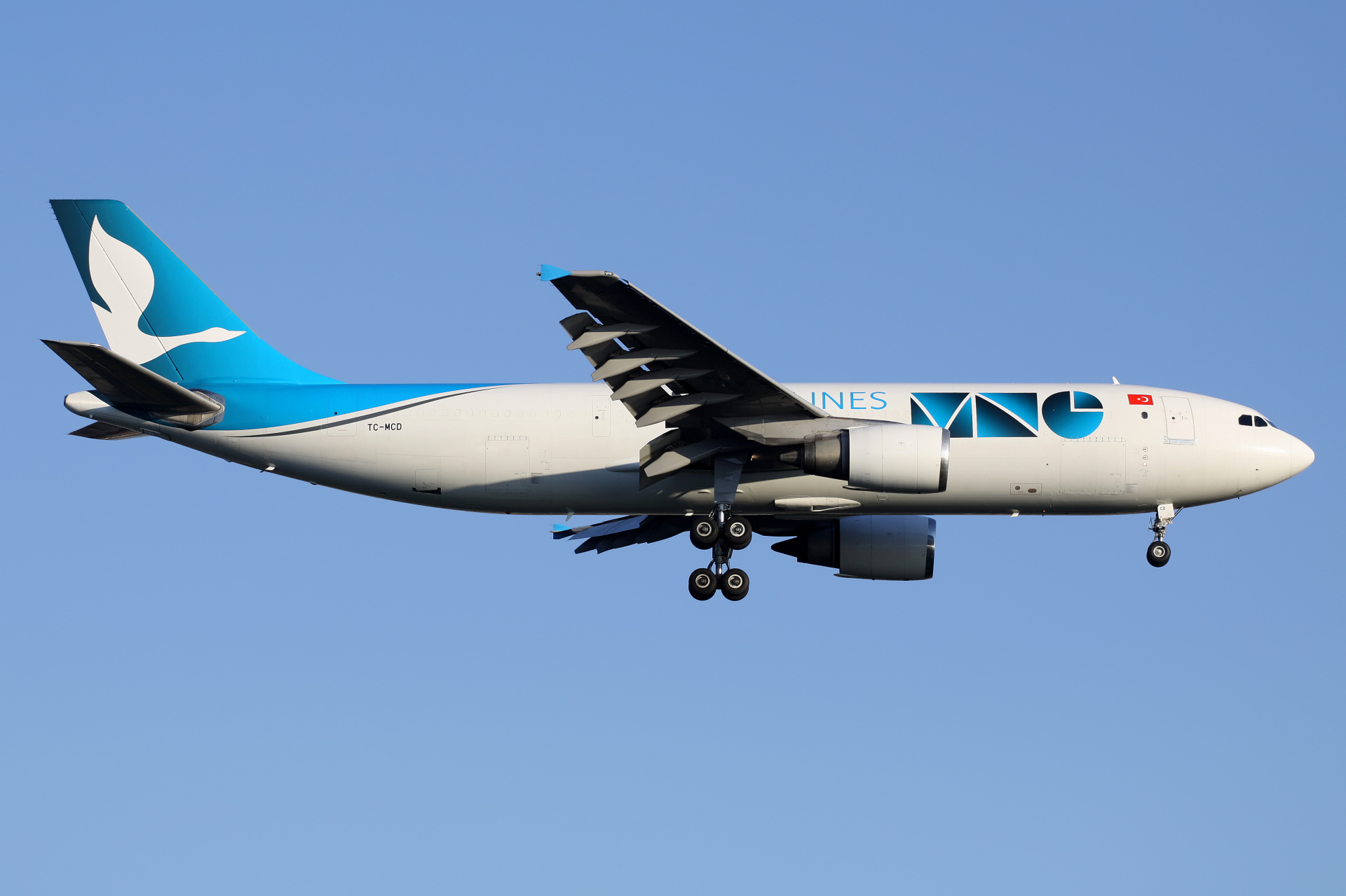TC-MCD, MNG Airlines Cargo (Samoloty » Port Lotniczy im. Atatürka w Stambule » Airbus A300B4-600F)