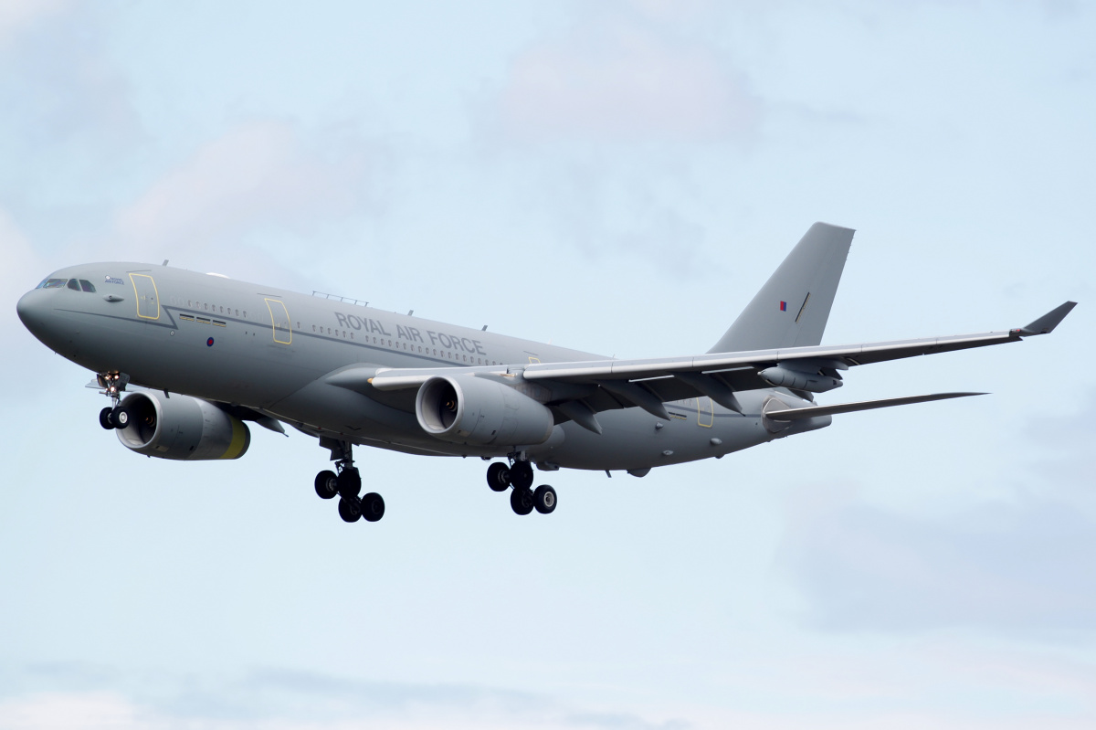 Airbus A330-200 MRTT Voyager KC.3, ZZ334, Królewskie Siły Powietrzne (RAF)