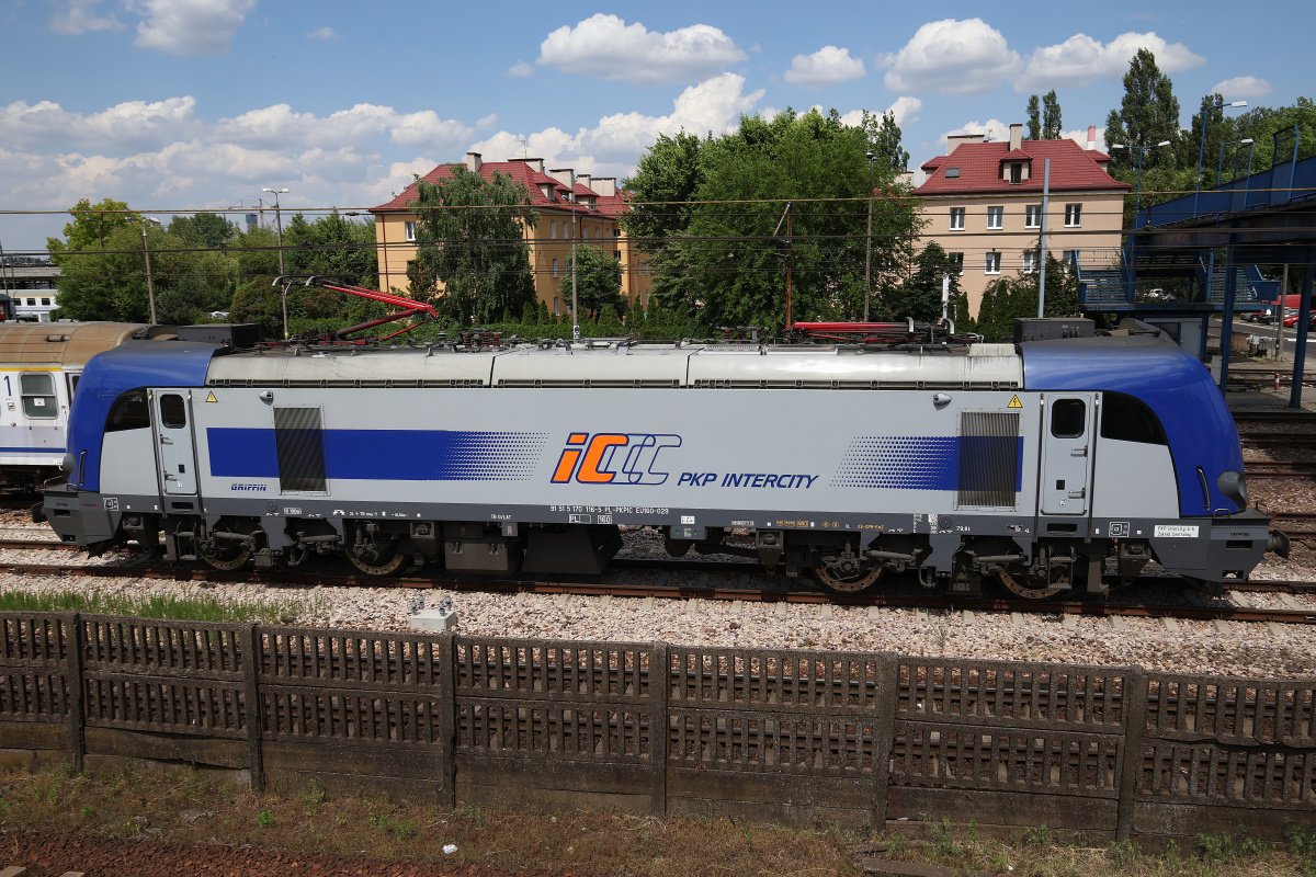 E4DCU EU160-029 (Pojazdy » Pociągi i lokomotywy » Newag Griffin)