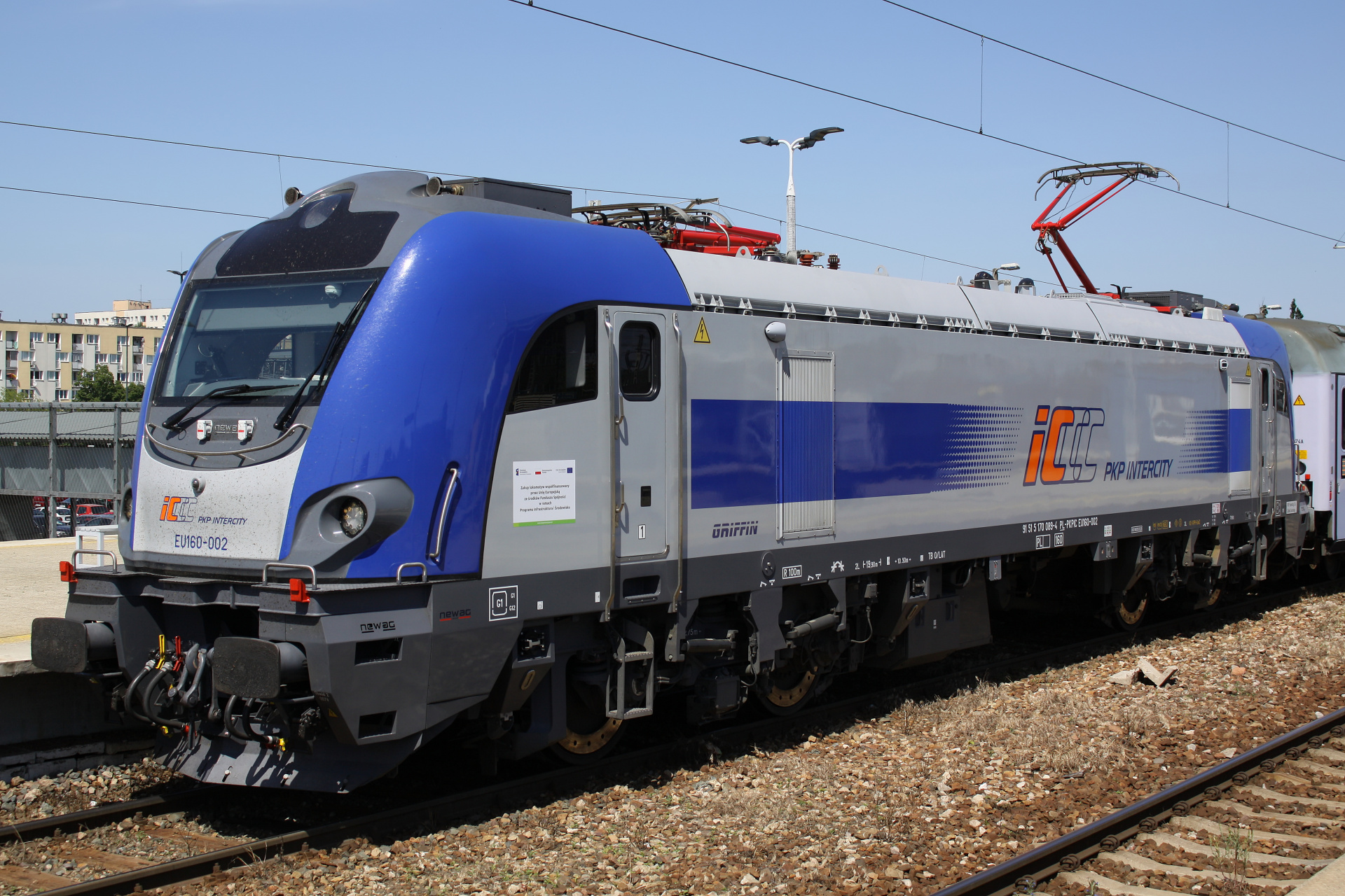E4DCU EU160-002 (Vehicles » Trains and Locomotives » Newag Griffin)