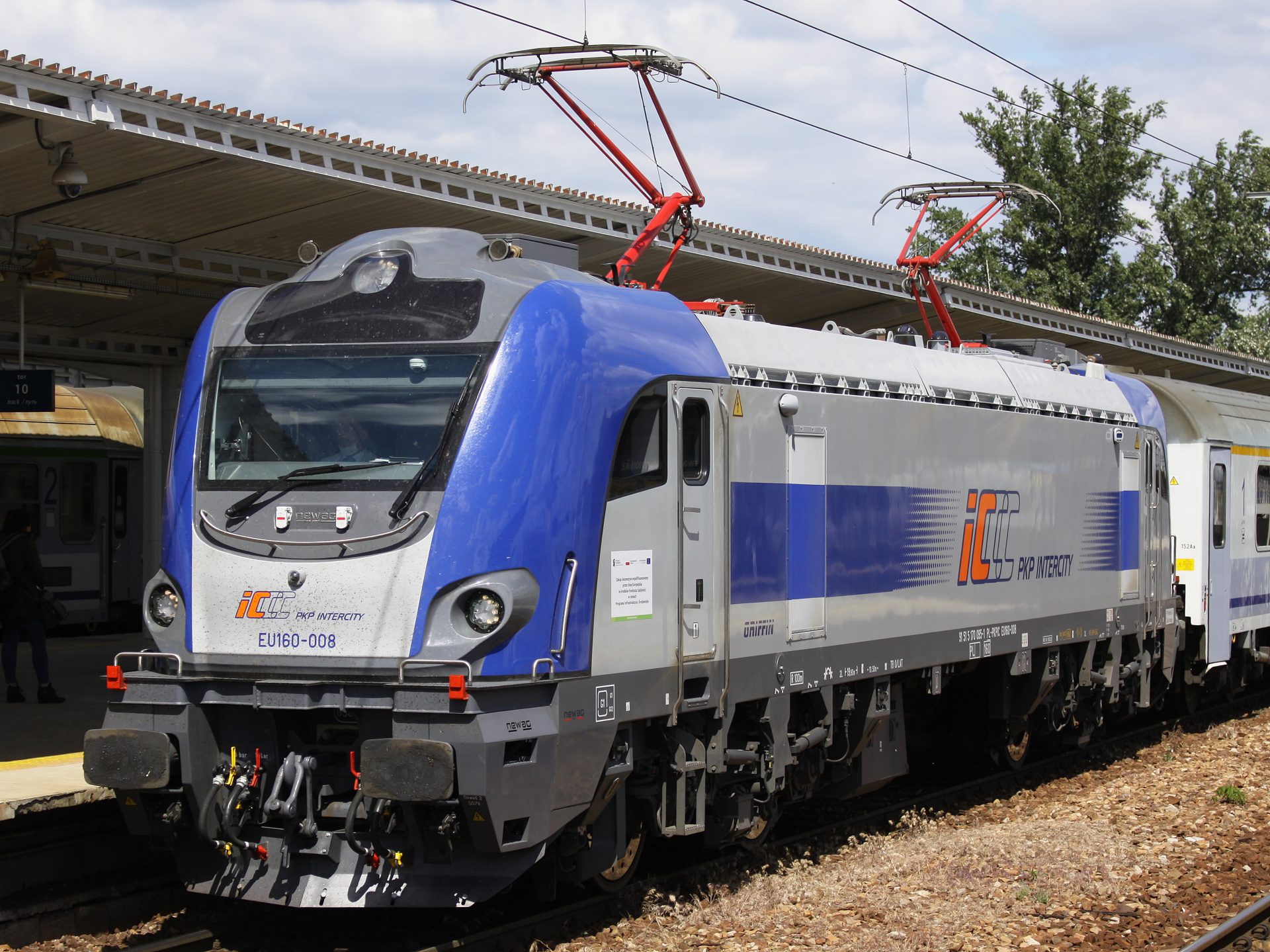 E4DCU EU160-008 (Vehicles » Trains and Locomotives » Newag Griffin)