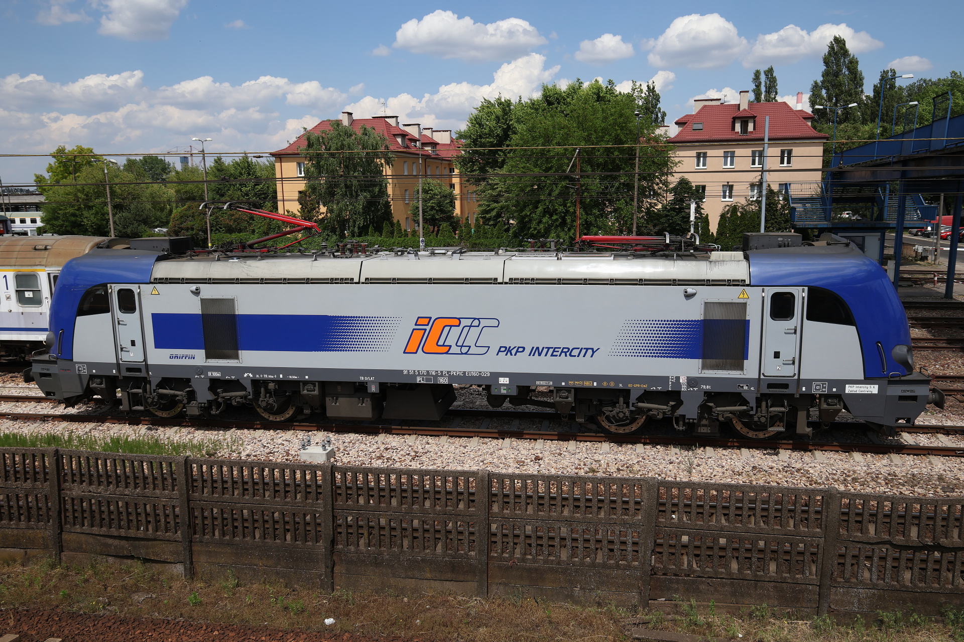 E4DCU EU160-029 (Vehicles » Trains and Locomotives » Newag Griffin)