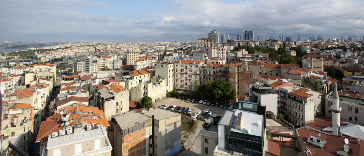 Panorama z Wieży Galata