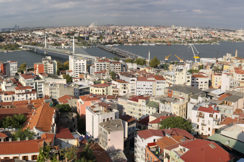 Panorama from Galata Tower