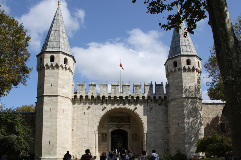 Topkapi Palace - Gate of Salutation (Middle Gate)