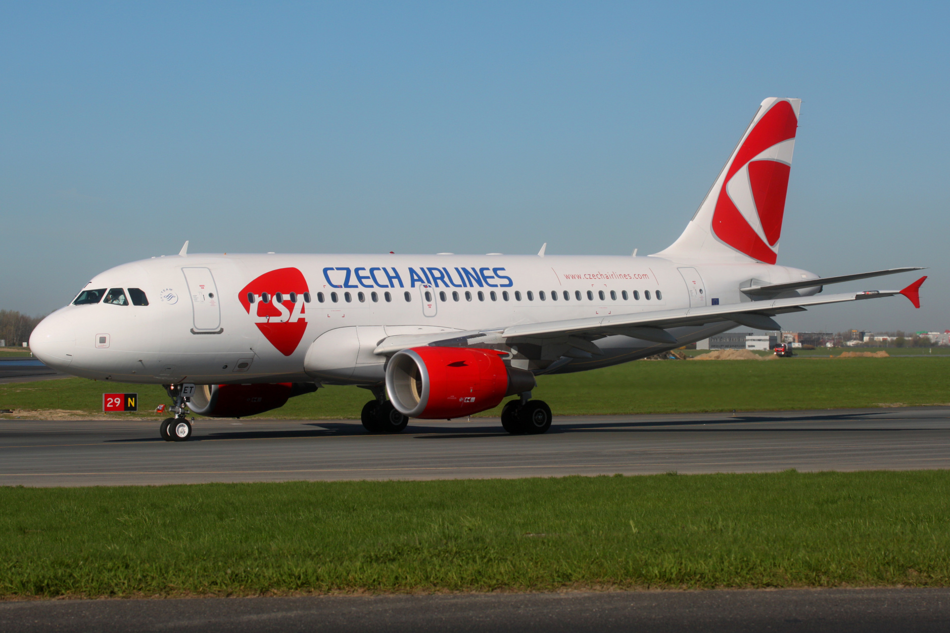 OK-PET, CSA Czech Airlines (Aircraft » EPWA Spotting » Airbus A319-100 » CSA Czech Airlines)