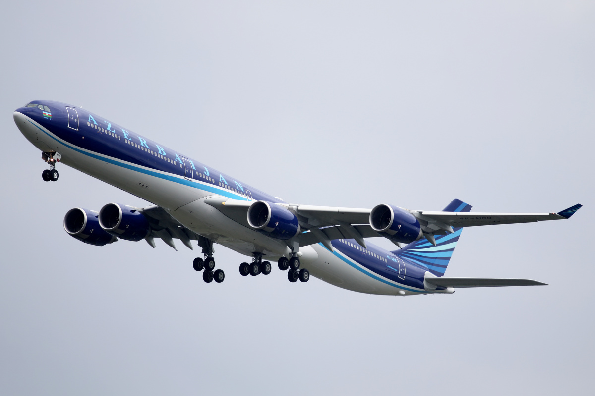 4K-A108, Azerbaijan - Government (AZAL Azerbaijan Airlines) (Aircraft » EPWA Spotting » Airbus A340-600)