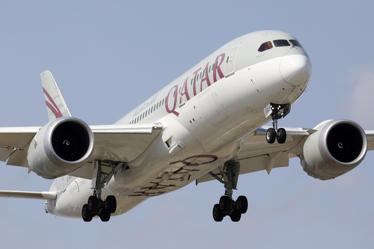 A7-BCJ (Samoloty » Spotting na EPWA » Boeing 787-8 Dreamliner » Qatar Airways)