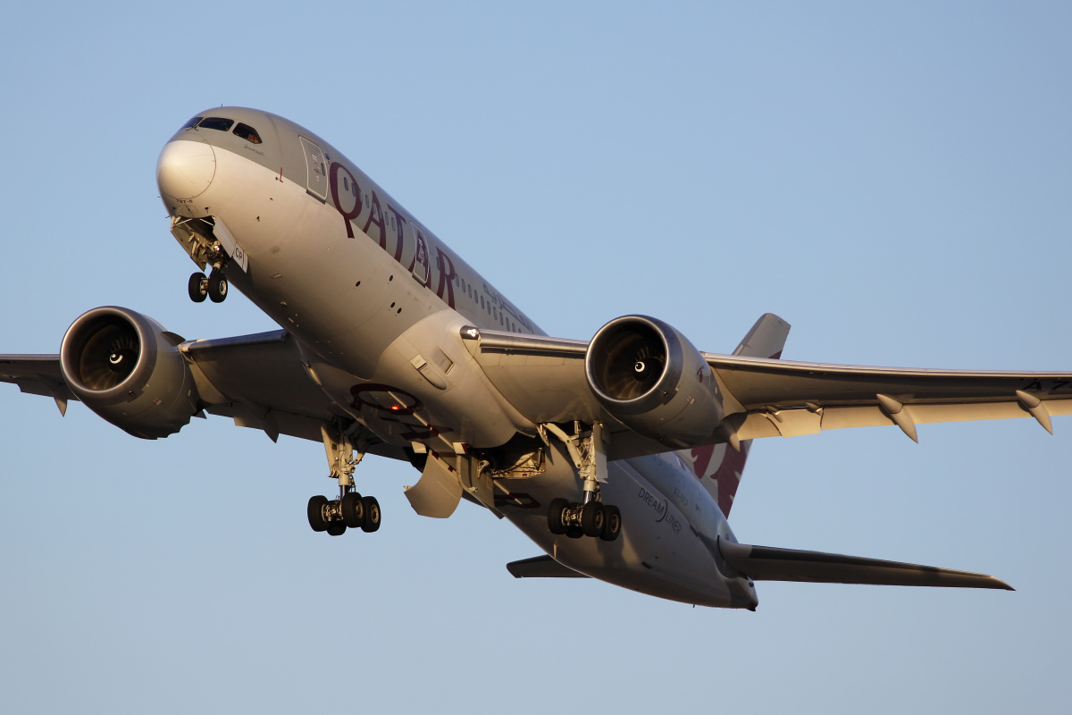 A7-BCP (Samoloty » Spotting na EPWA » Boeing 787-8 Dreamliner » Qatar Airways)