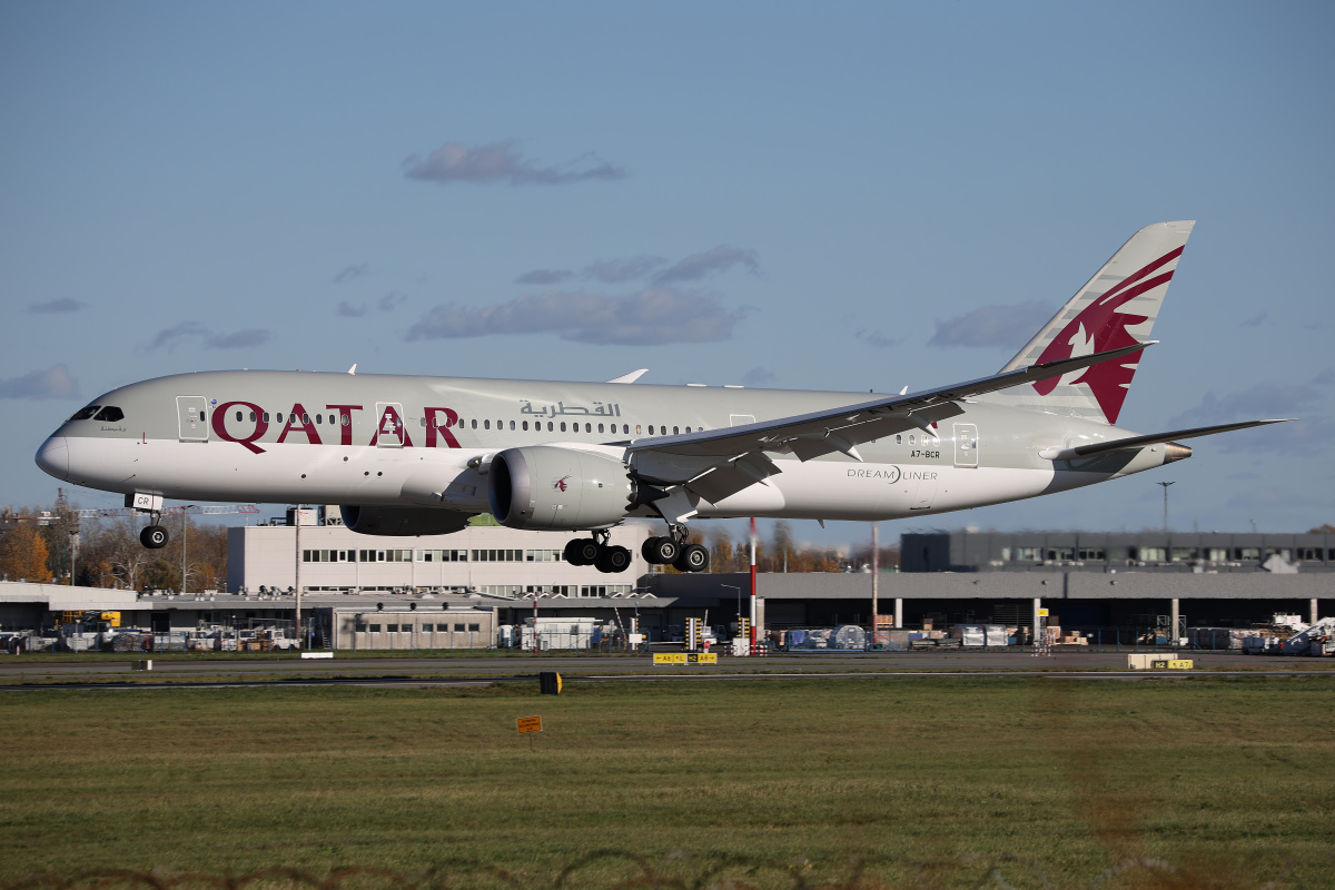 A7-BCR (Aircraft » EPWA Spotting » Boeing 787-8 Dreamliner » Qatar Airways)