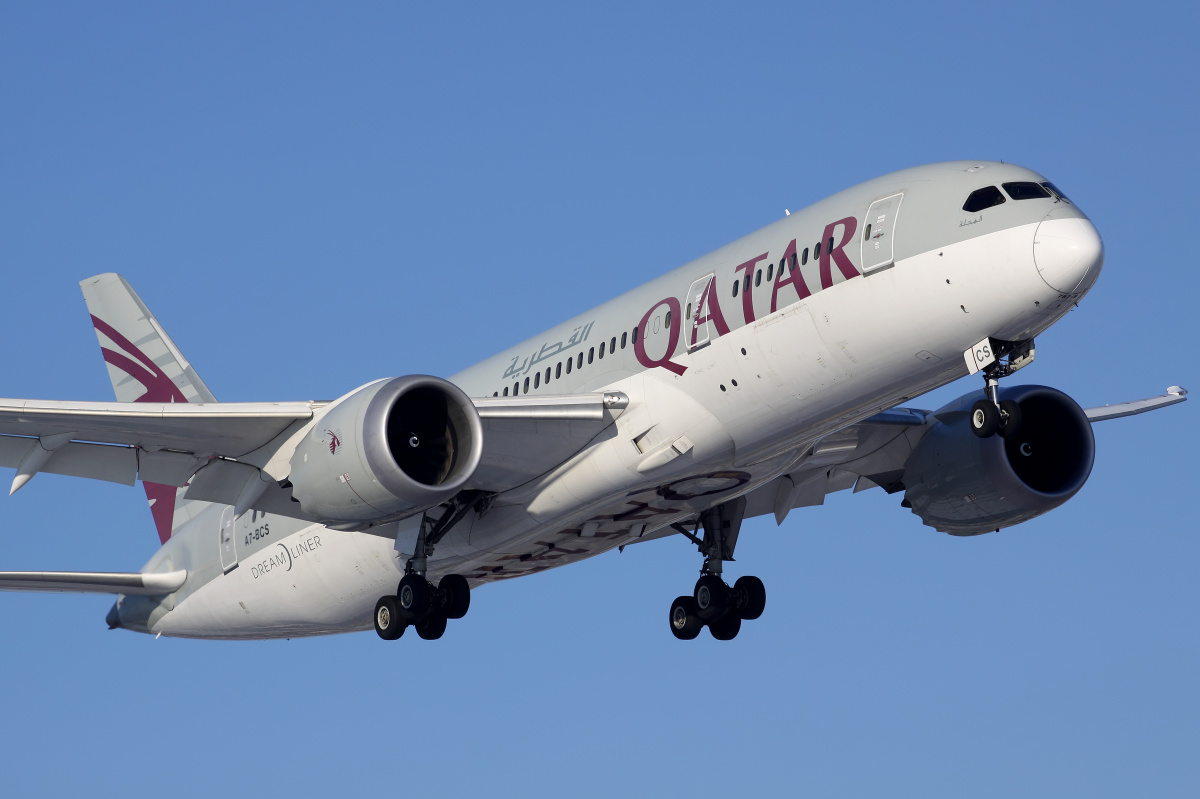 A7-BCS (Samoloty » Spotting na EPWA » Boeing 787-8 Dreamliner » Qatar Airways)