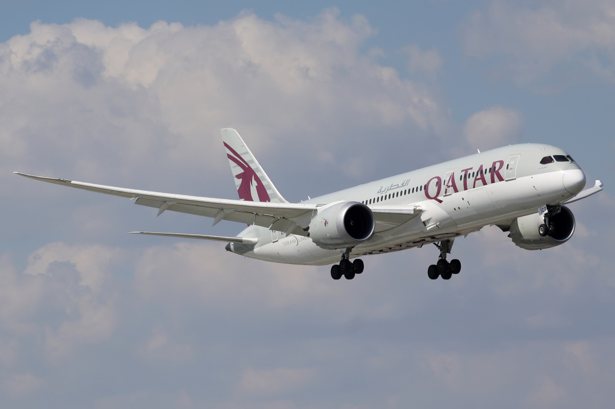 A7-BCT (Samoloty » Spotting na EPWA » Boeing 787-8 Dreamliner » Qatar Airways)