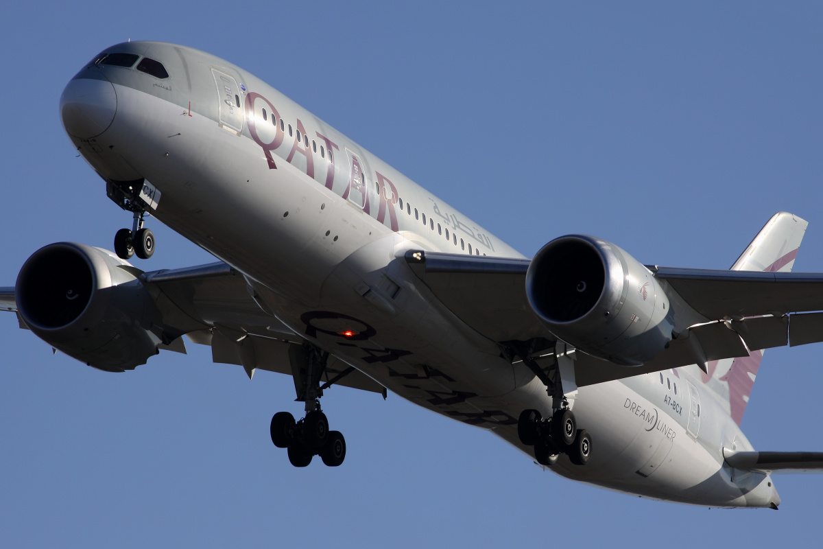 A7-BCX (Aircraft » EPWA Spotting » Boeing 787-8 Dreamliner » Qatar Airways)