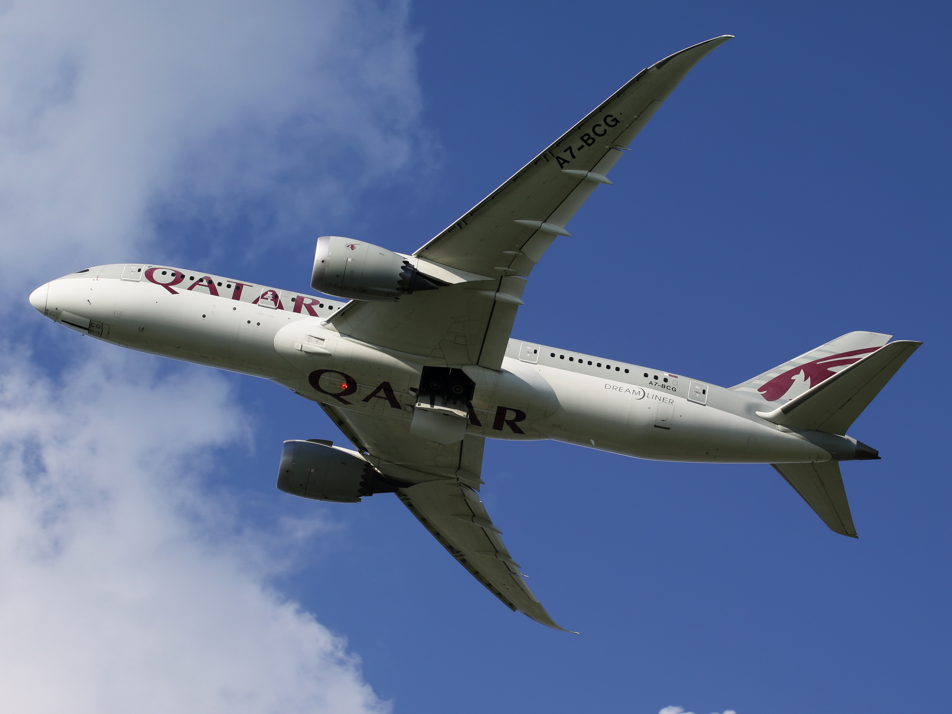 A7-BCG (Samoloty » Spotting na EPWA » Boeing 787-8 Dreamliner » Qatar Airways)