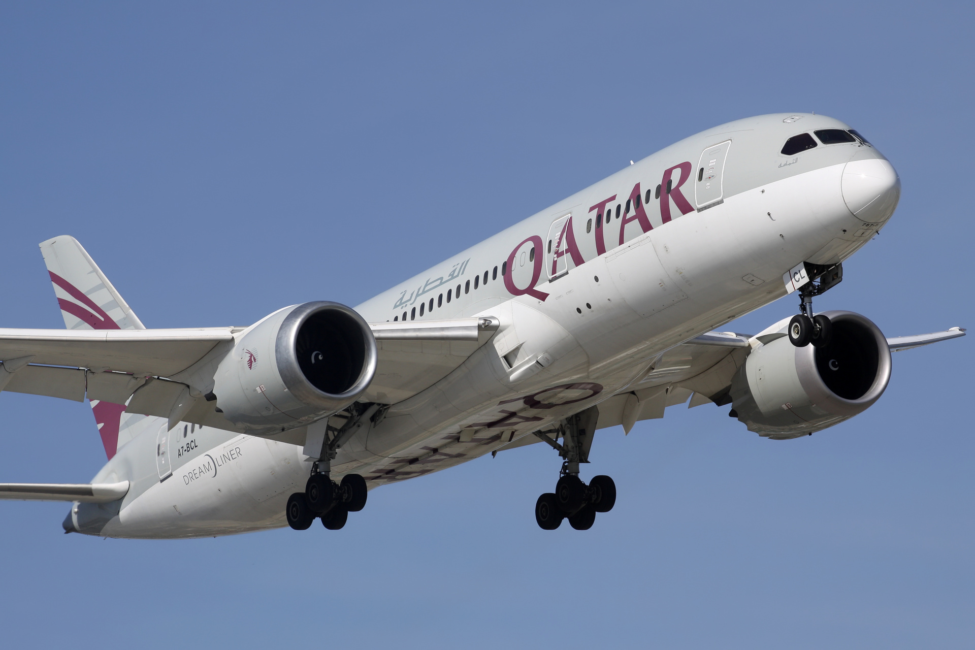 A7-BCL (Aircraft » EPWA Spotting » Boeing 787-8 Dreamliner » Qatar Airways)