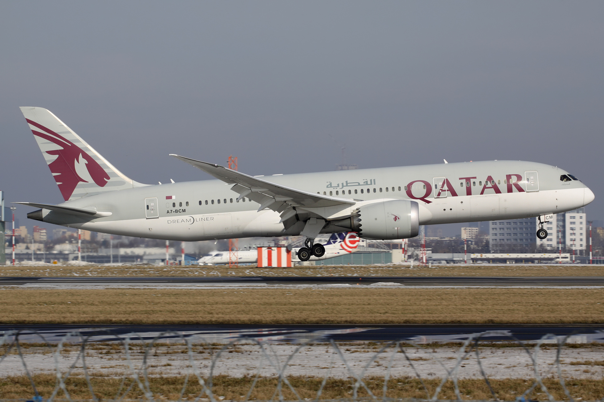 A7-BCM (Samoloty » Spotting na EPWA » Boeing 787-8 Dreamliner » Qatar Airways)