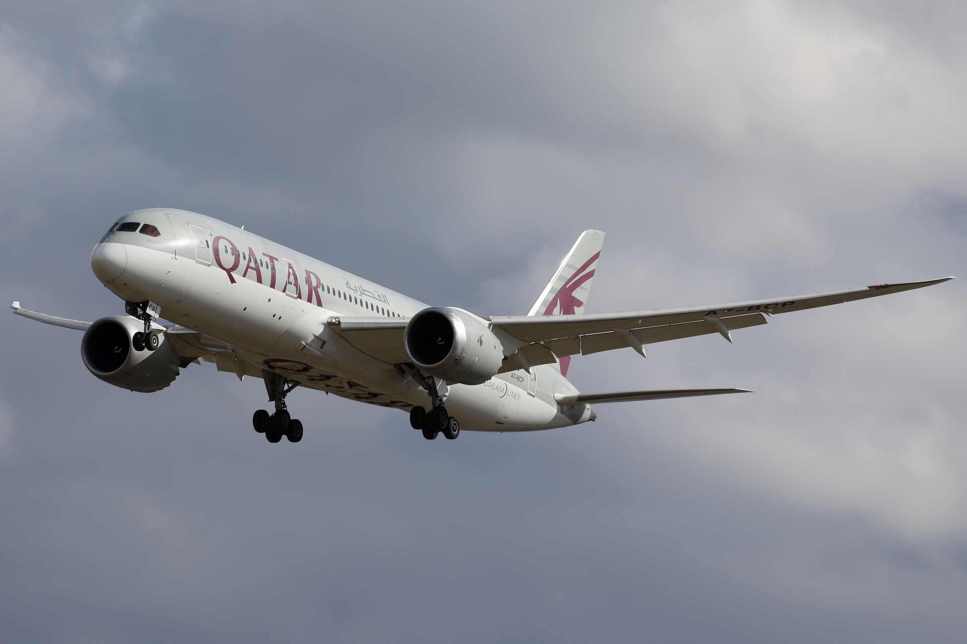 A7-BCP (Samoloty » Spotting na EPWA » Boeing 787-8 Dreamliner » Qatar Airways)