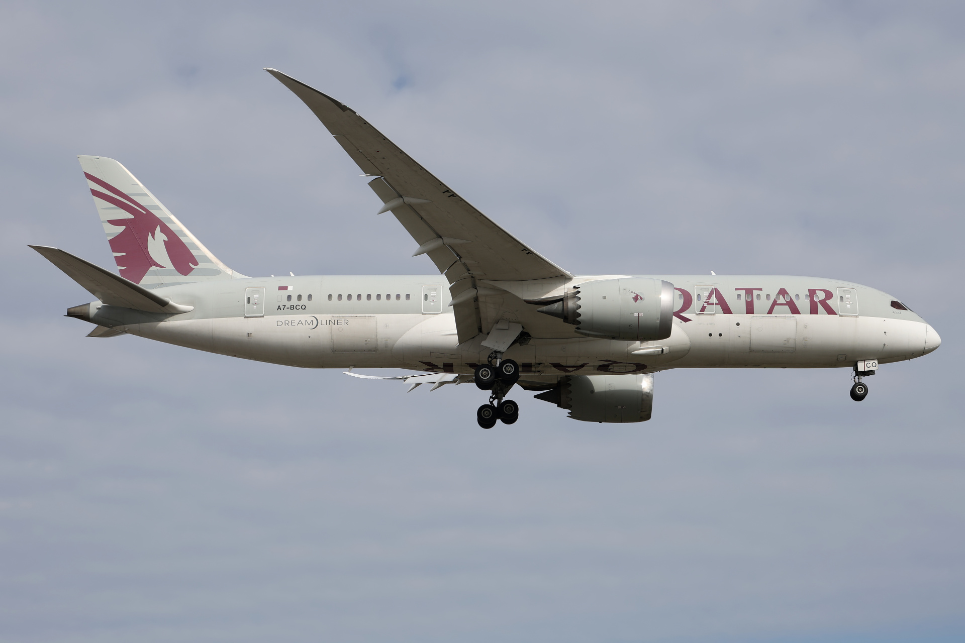A7-BCQ (Samoloty » Spotting na EPWA » Boeing 787-8 Dreamliner » Qatar Airways)