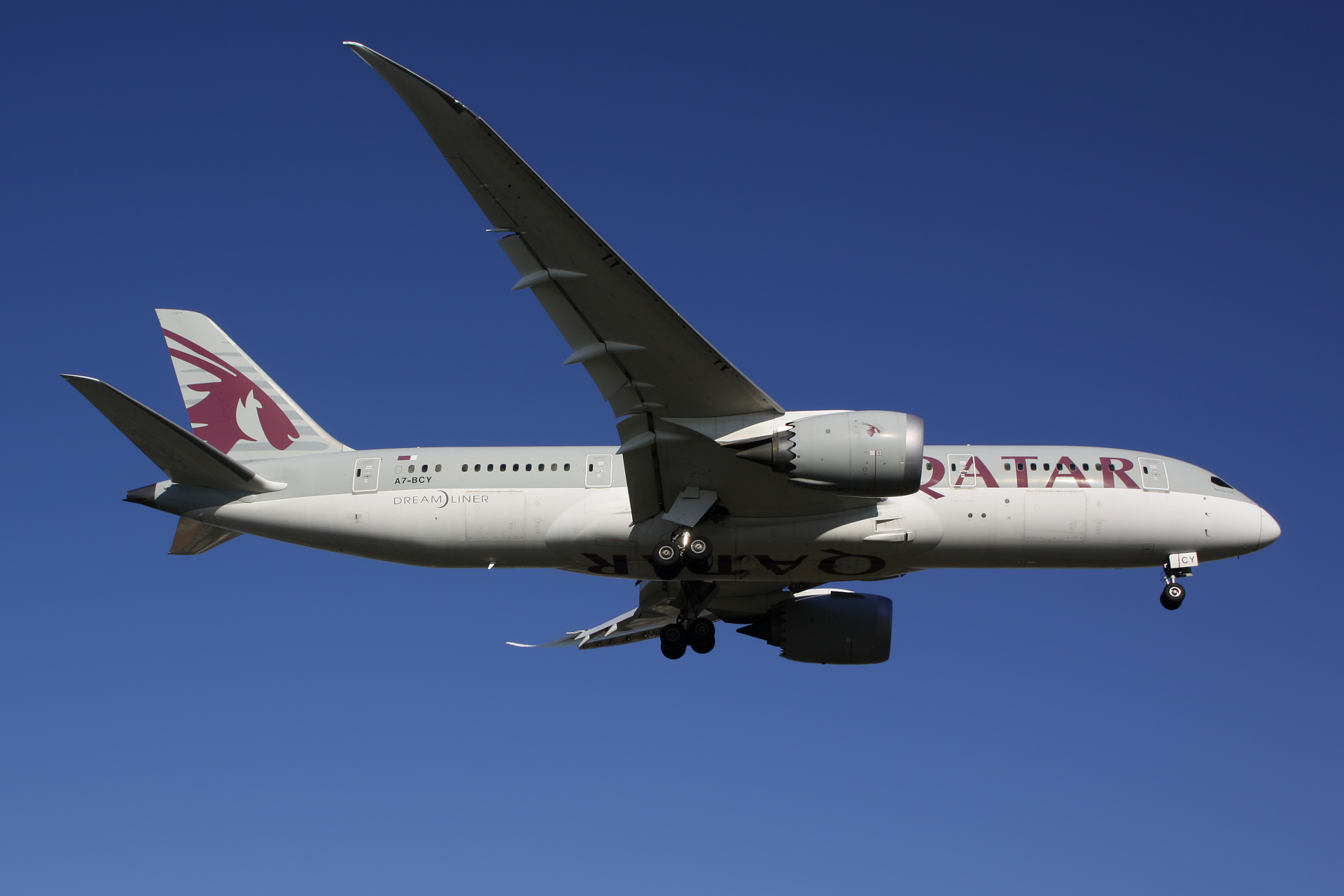 A7-BCY (Aircraft » EPWA Spotting » Boeing 787-8 Dreamliner » Qatar Airways)