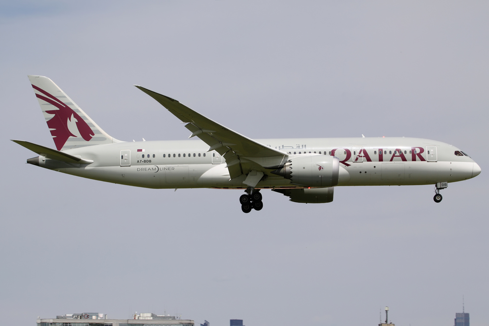A7-BDB (Samoloty » Spotting na EPWA » Boeing 787-8 Dreamliner » Qatar Airways)