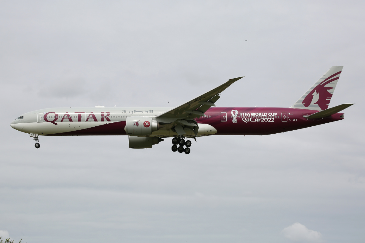 A7-BEC, Qatar Airways (FIFA World Cup Qatar 2022 livery)