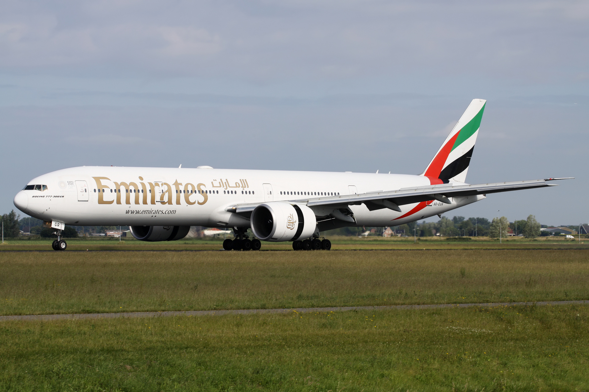 A6-EGR, Emirates (Aircraft » Schiphol Spotting » Boeing 777-300ER)