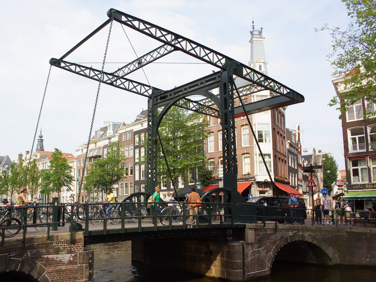 Most 222 (Aluminiowy) (Podróże » Amsterdam)