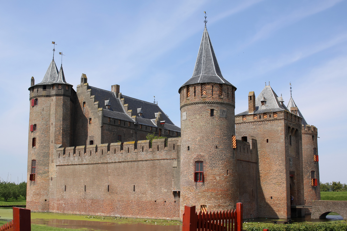 Muiderslot - Zamek w Muiden (Podróże » Amsterdam)