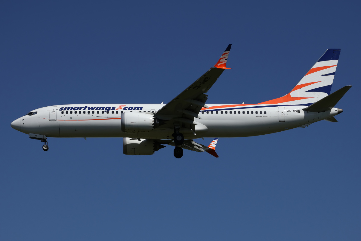 OK-SWB (Aircraft » EPWA Spotting » Boeing 737-8 MAX » SmartWings)