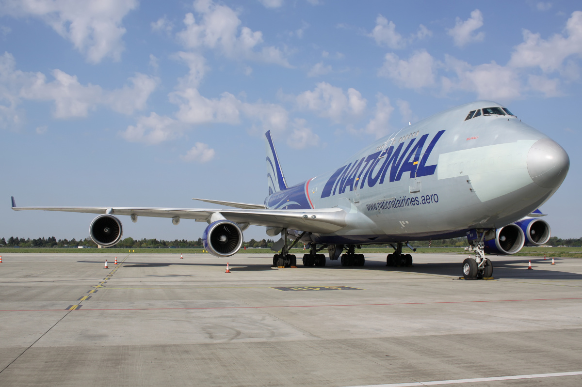 BCF, N919CA (Aircraft » EPWA Spotting » Boeing 747-400F » National Air Cargo)