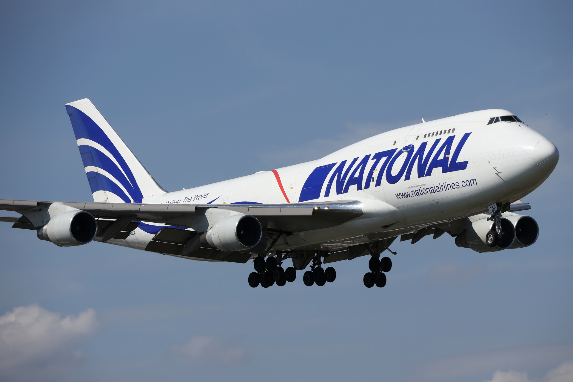 BCF, N756CA (Samoloty » Spotting na EPWA » Boeing 747-400F » National Air Cargo)