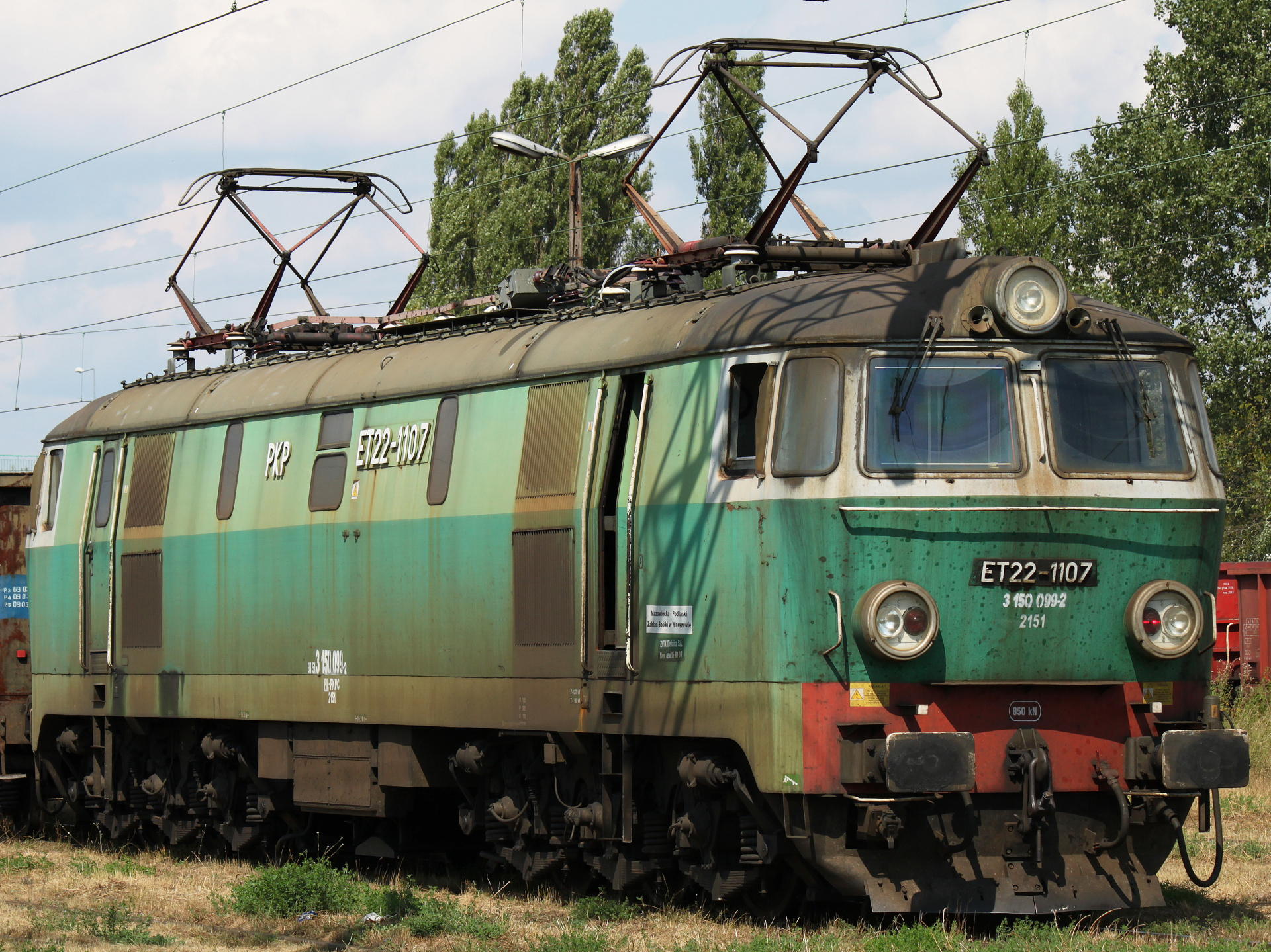 ET22-1107 (Pojazdy » Pociągi i lokomotywy » Pafawag 201E)
