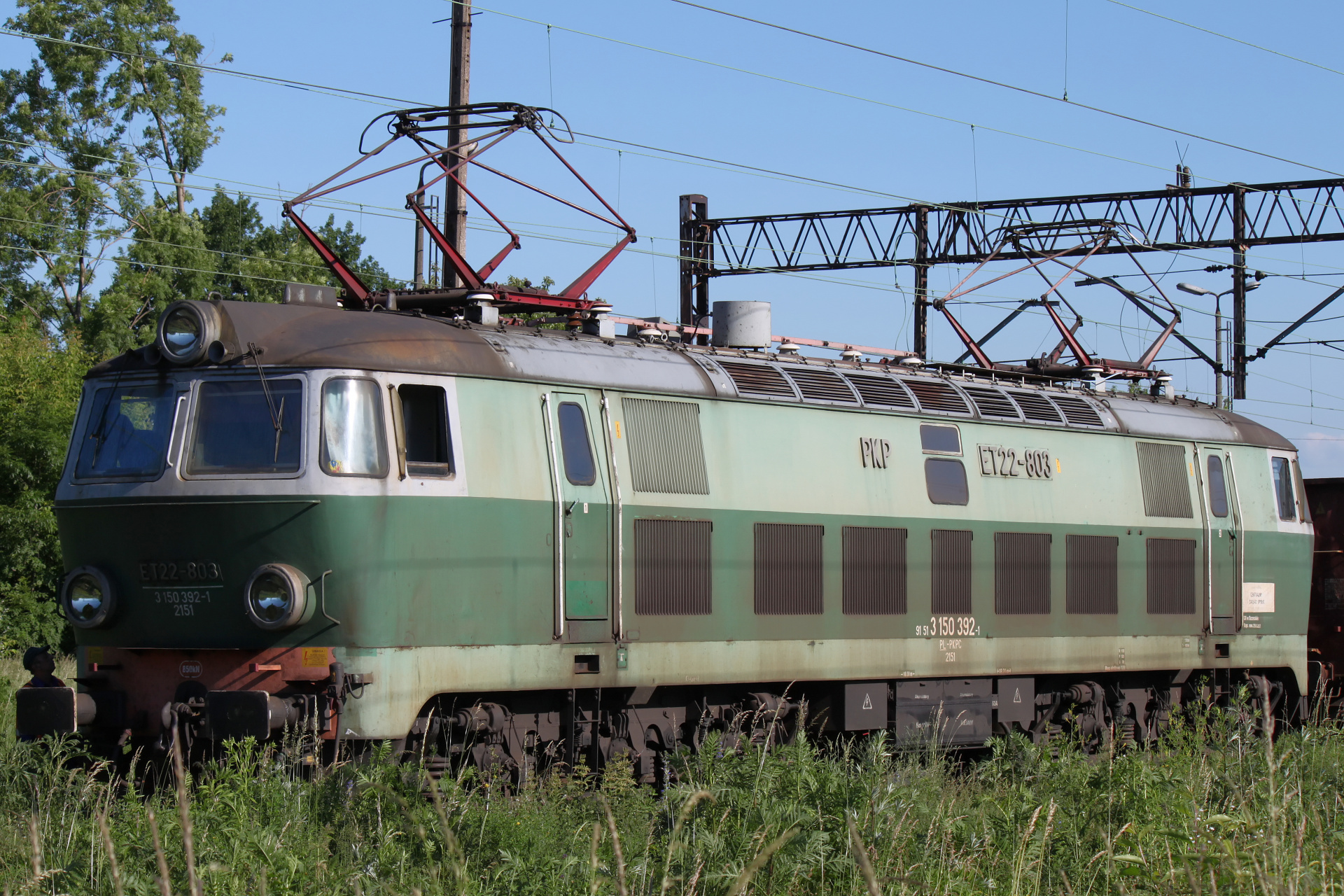 ET22-803 (Vehicles » Trains and Locomotives » Pafawag 201E)