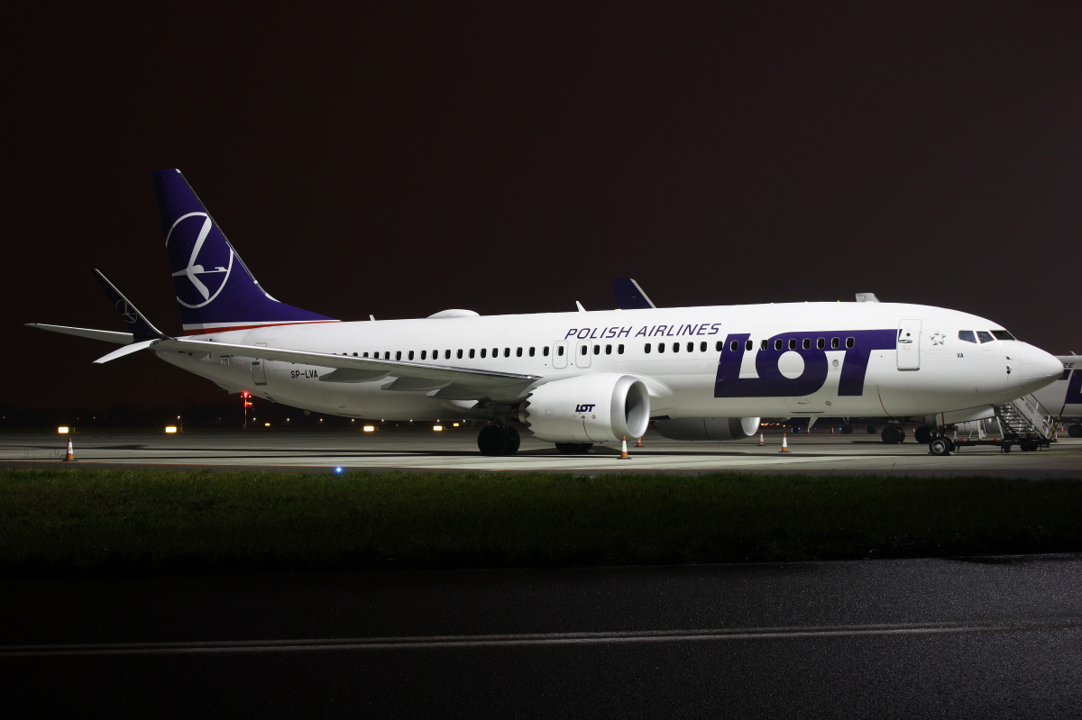 SP-LVA (Aircraft » EPWA Spotting » Boeing 737-8 MAX » LOT Polish Airlines)