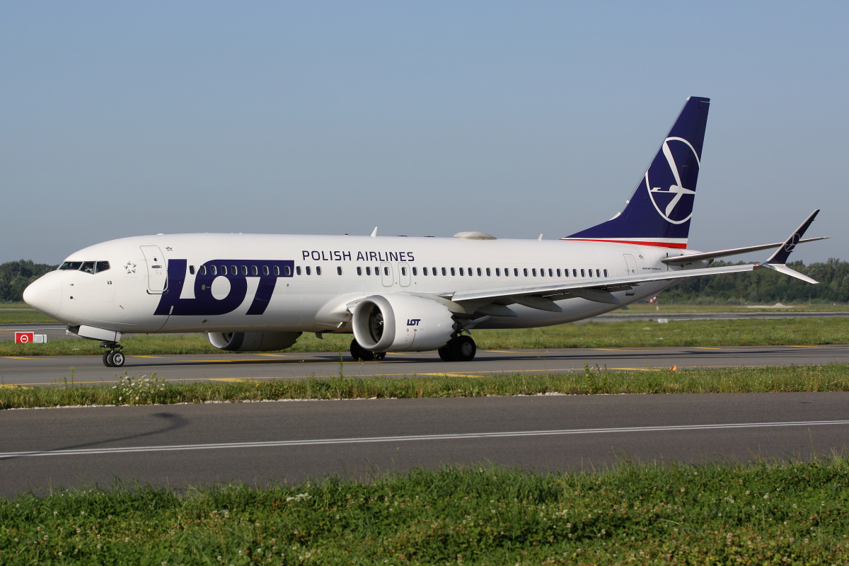 SP-LVA (Aircraft » EPWA Spotting » Boeing 737-8 MAX » LOT Polish Airlines)