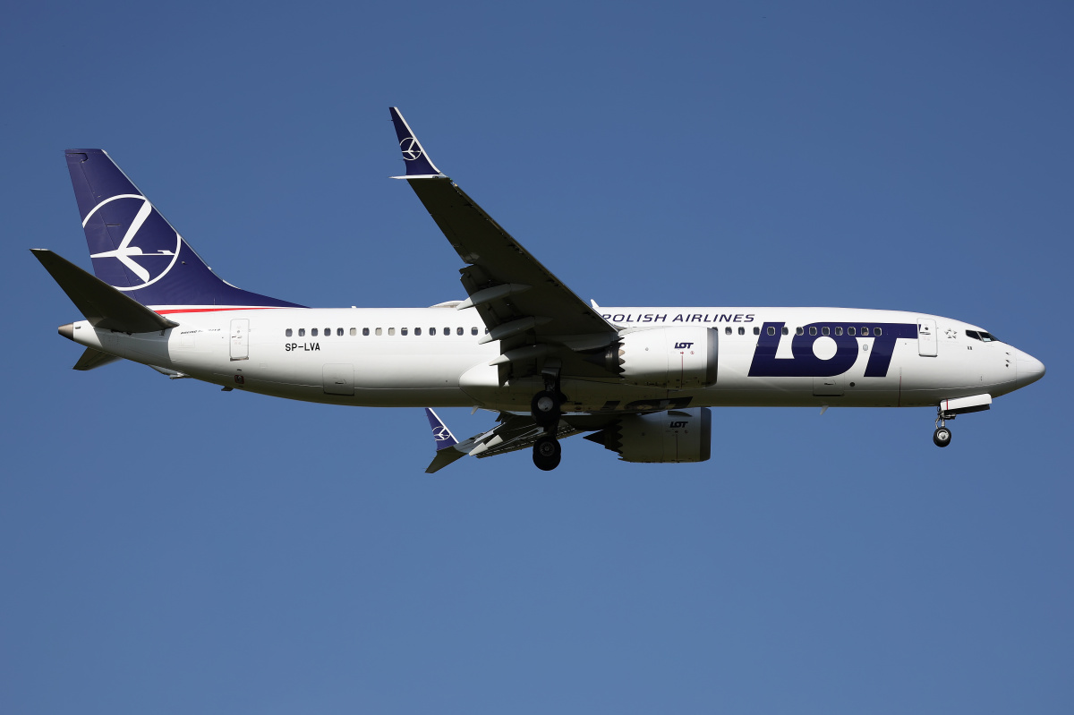SP-LVA (Aircraft » EPWA Spotting » Boeing 737-8 MAX » LOT Polish Airlines)