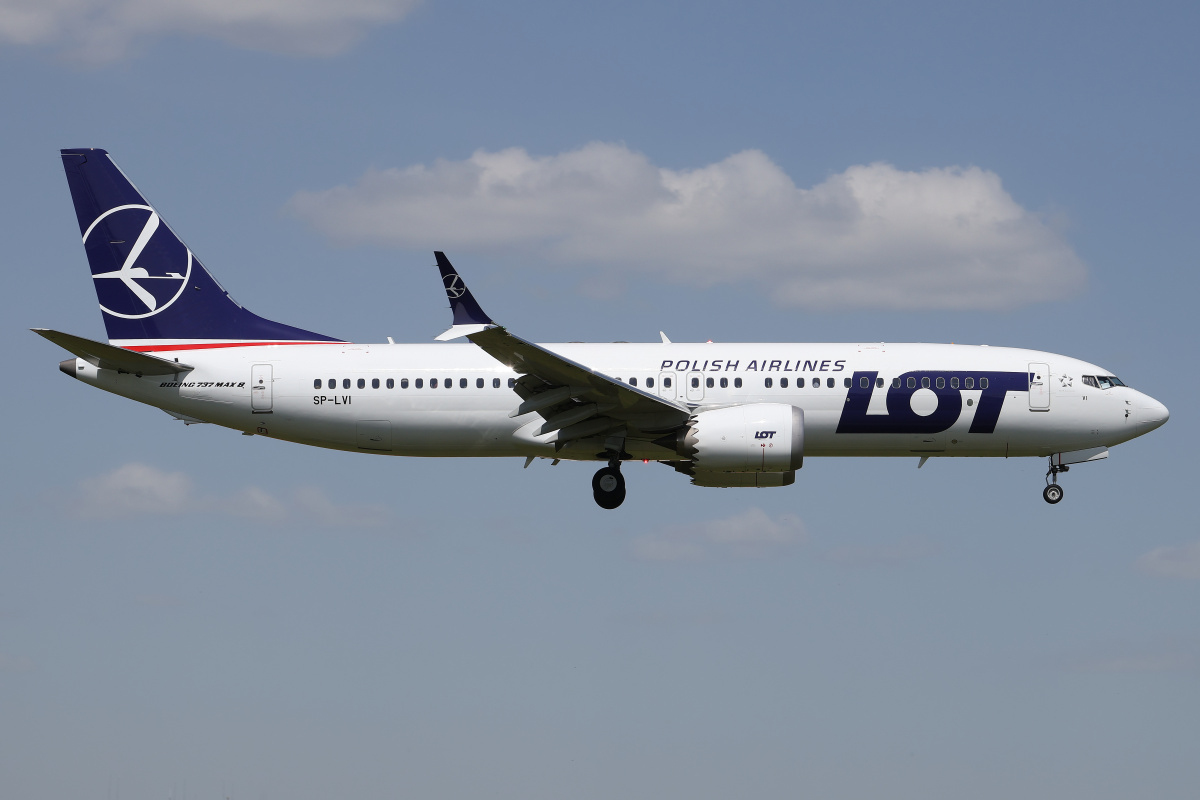 SP-LVI (Aircraft » EPWA Spotting » Boeing 737-8 MAX » LOT Polish Airlines)