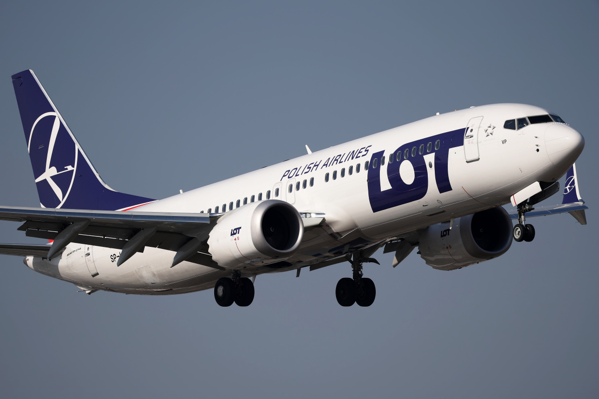 SP-LVP (Samoloty » Spotting na EPWA » Boeing 737-8 MAX » Polskie Linie Lotnicze LOT)