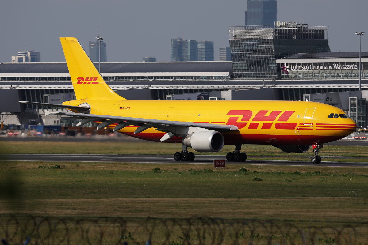 D-AEAP (Samoloty » Spotting na EPWA » Airbus A300B4-600F » DHL European Air Transport)