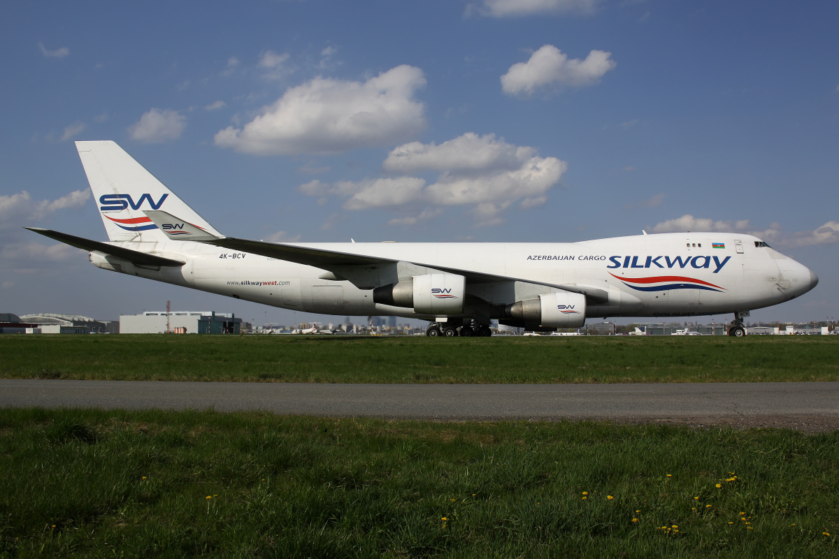 4K-BCV (Aircraft » EPWA Spotting » Boeing 747-400F » Silk Way West Airlines)