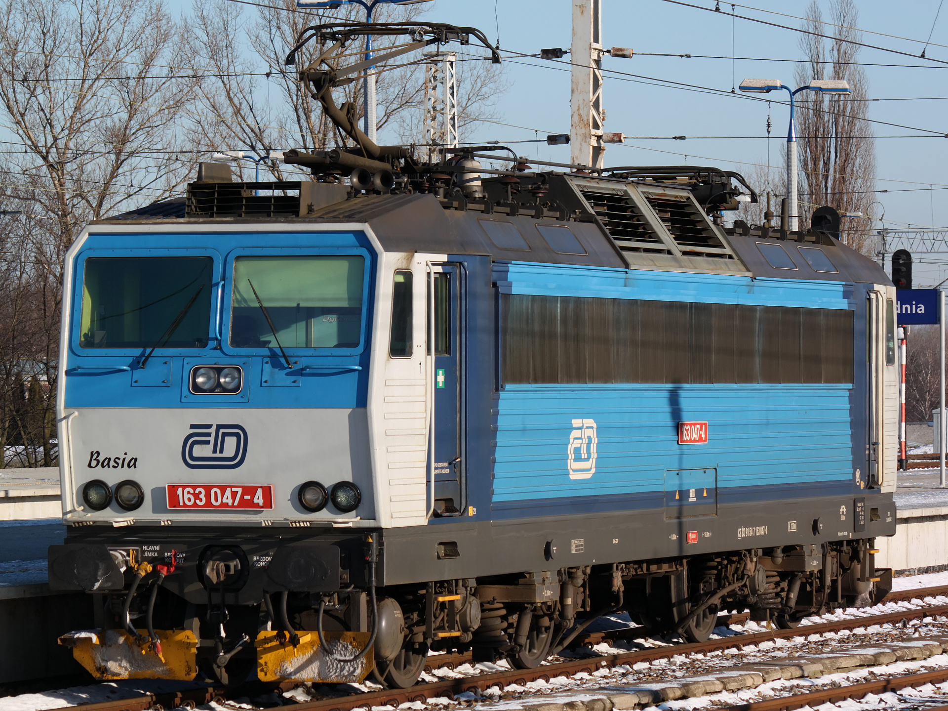 163 047-4 (Pojazdy » Pociągi i lokomotywy » Škoda 71E 163)