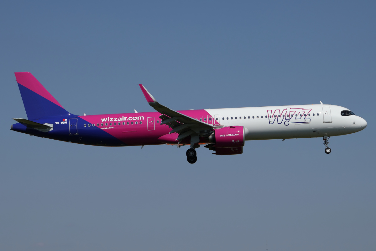 9H-WDH, Wizz Air Malta (Samoloty » Spotting na EPWA » Airbus A321neo » Wizz Air)