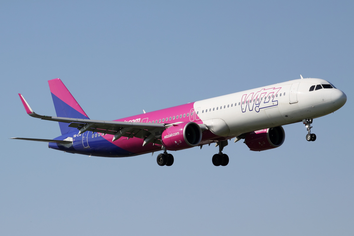 HA-LVE (Samoloty » Spotting na EPWA » Airbus A321neo » Wizz Air)