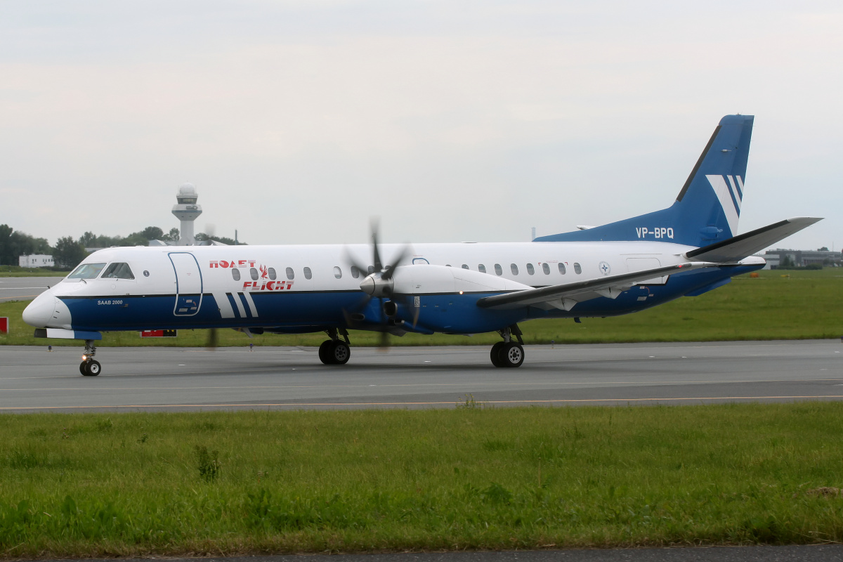 VP-BPQ, Polet Flight (Aircraft » EPWA Spotting » Saab 2000)