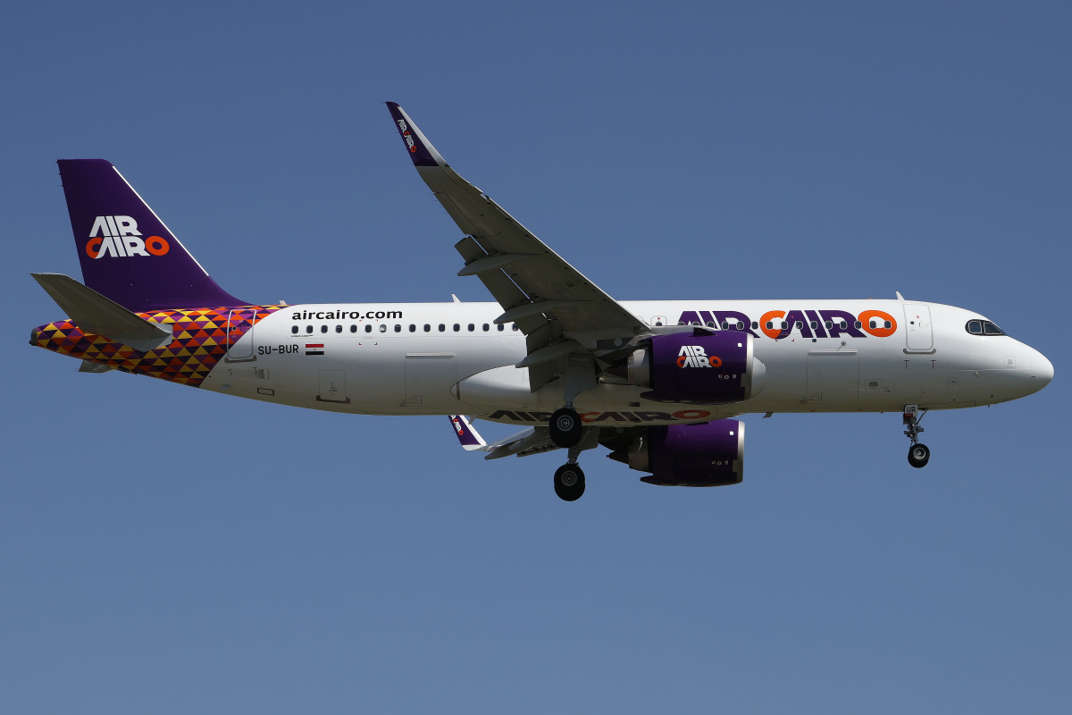 SU-BUR, Air Cairo (Samoloty » Spotting na EPWA » Airbus A320neo)