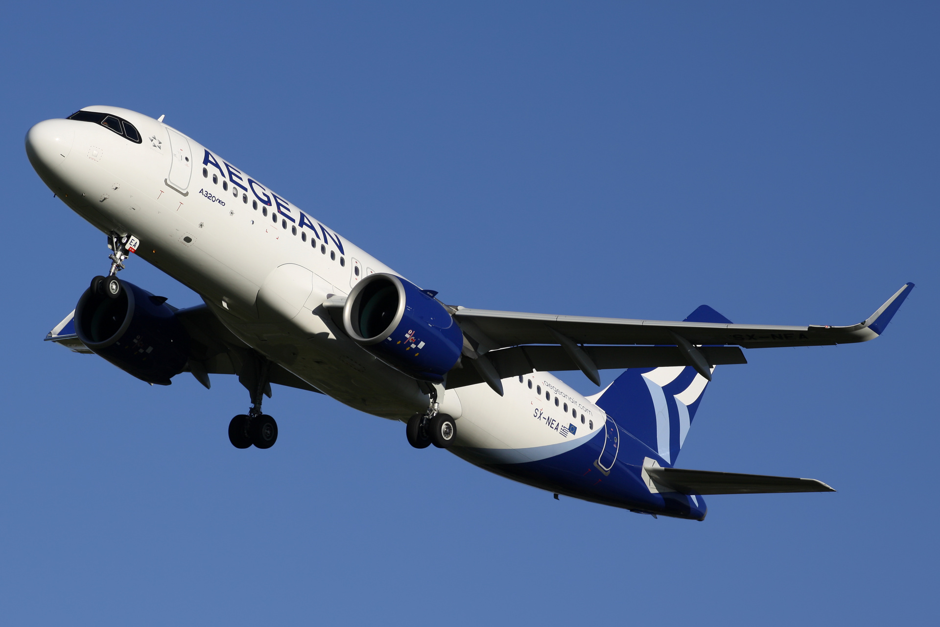 SX-NEA, Aegean Airlines (Aircraft » EPWA Spotting » Airbus A320neo)