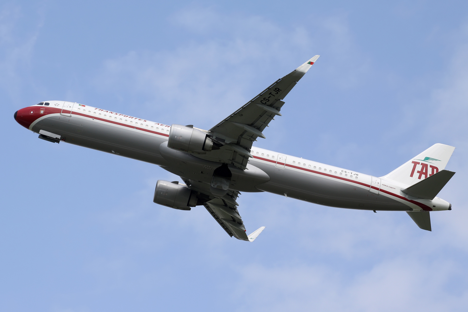 CS-TJR (malowanie retro) (Samoloty » Spotting na EPWA » Airbus A321neo » TAP Air Portugal)